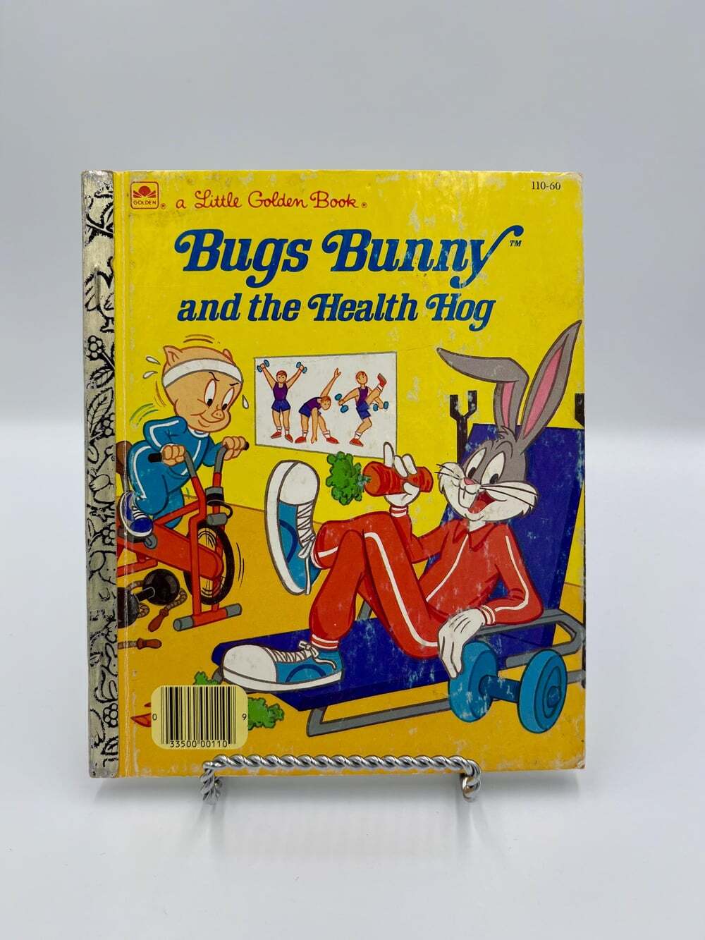 Vintage Little Golden Book – Bugs Bunny and the Health Hog (1986) – Classic Loon